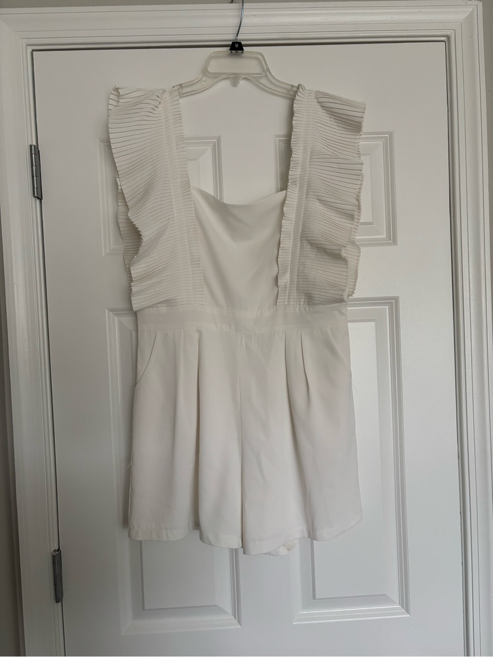 Luna White Romper